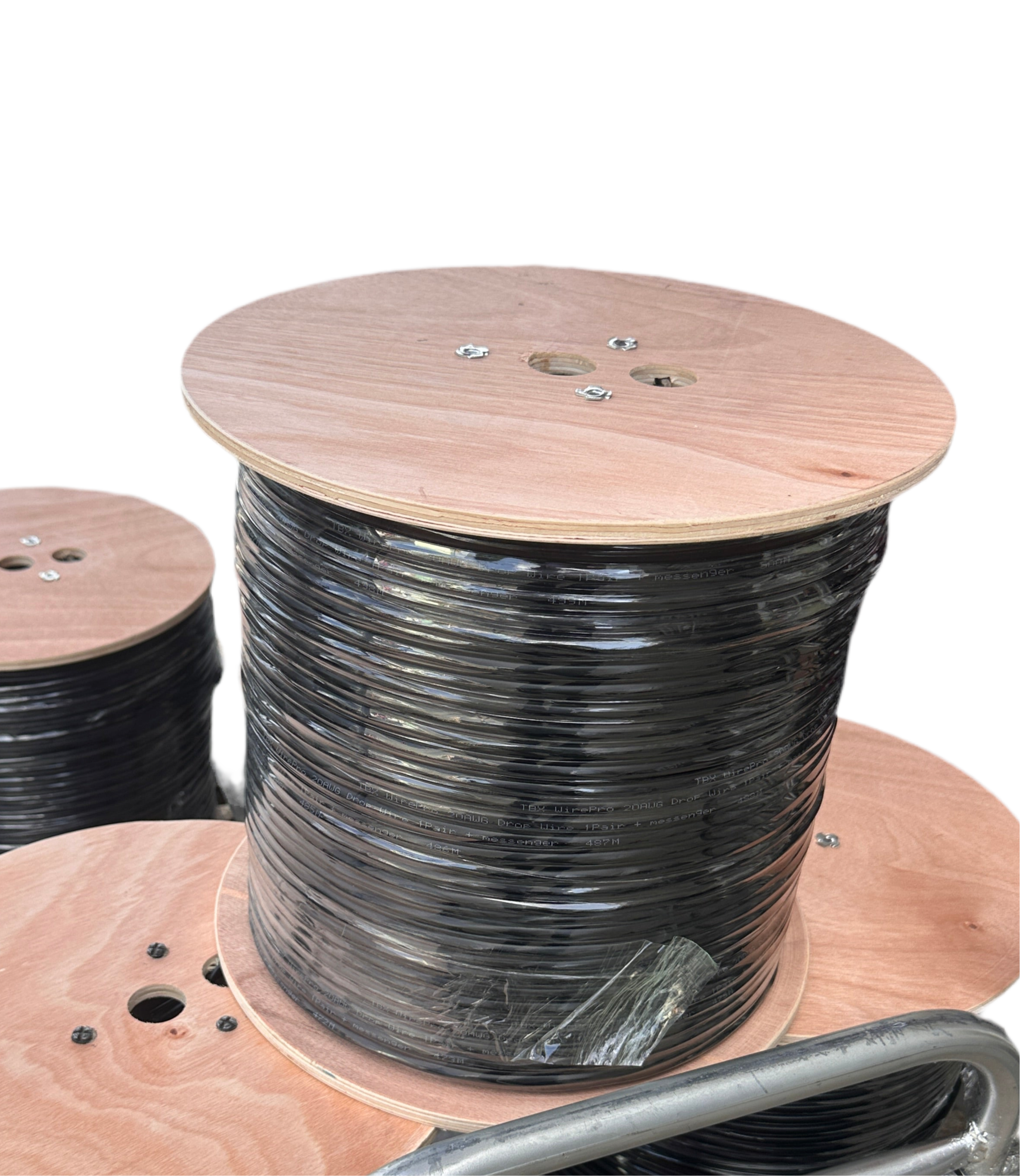CCTV Drop Wire 
1 Pair 20awg + messenger