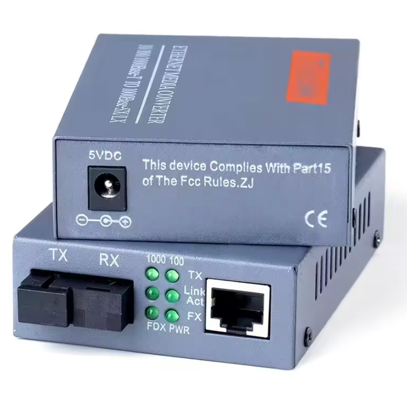 Fiber Media Converter A+B Gigabit