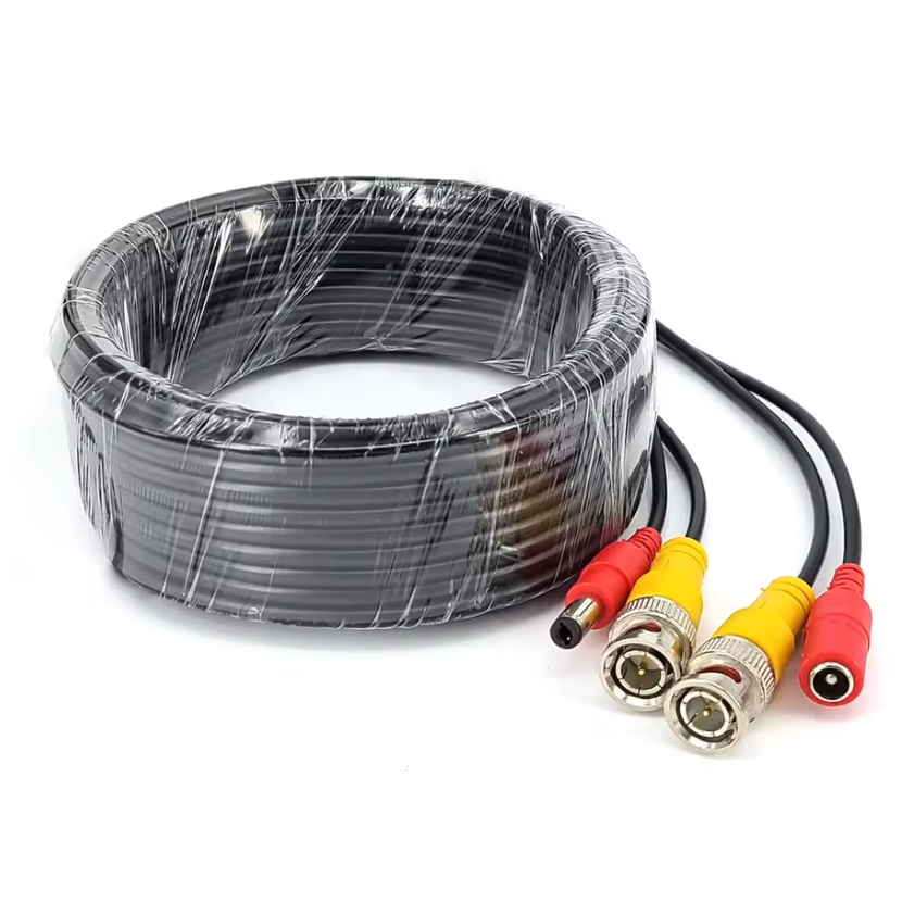 Pre-made Siamese Cable BNC DC Cable 10m 20m 30m